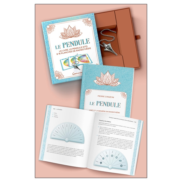 Le pendule - Coffret - Le livre, le pendule Kito & 16 planches de radiesthésie