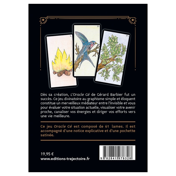 L'Oracle Gé - 61 lames & la notice - Coffret