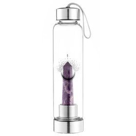 Bouteille en verre Pointe Améthyste