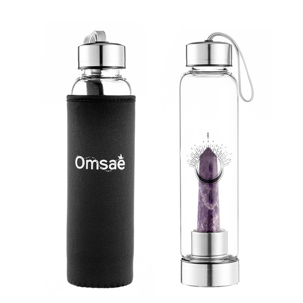 Bouteille en verre Pointe Améthyste