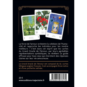 Le grand Oracle de l'Amour - 45 cartes & la notice - Coffret