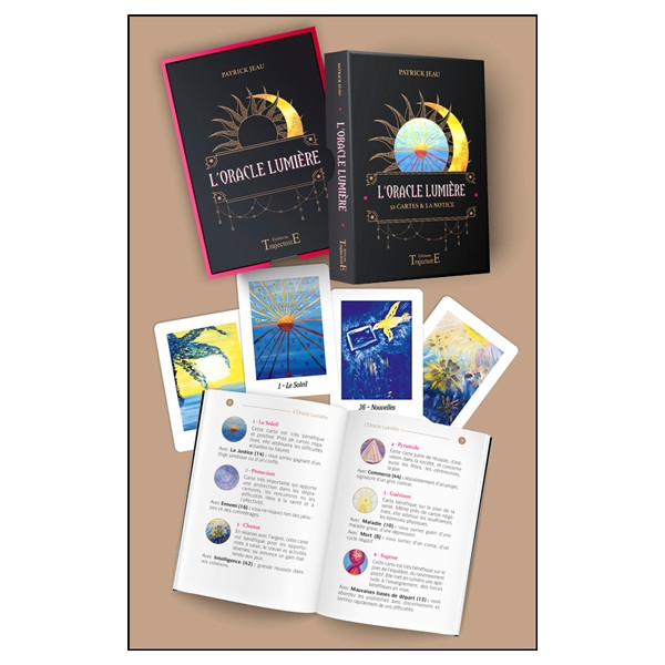 L'Oracle Lumière - 52 cartes & la notice - Coffret