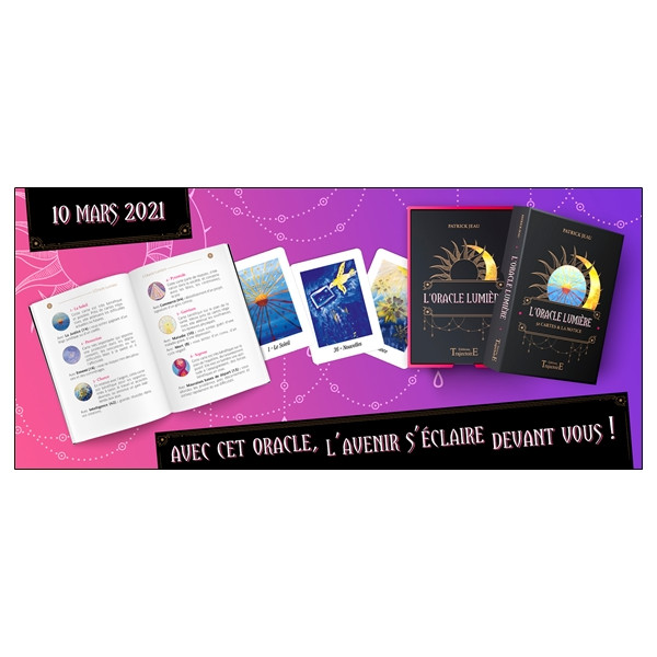 L'Oracle Lumière - 52 cartes & la notice - Coffret