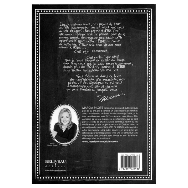 Apprendre à être - Les cahiers de Marcia