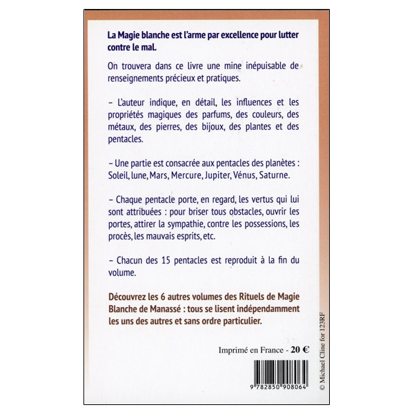 Rituel de magie blanche Tome 2 - Talismans et pentacles bénéfiques