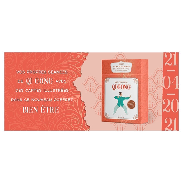 Mes cartes de qi gong - Coffret - 75 cartes illustrées pour découvrir le Qi Gong et préserver sa santé
