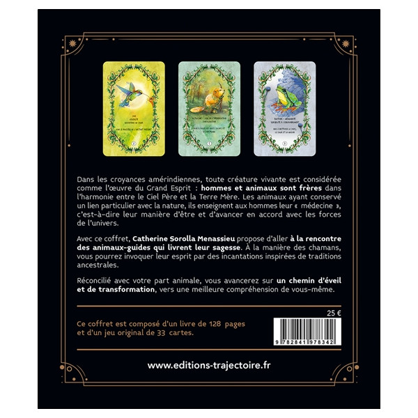 Les Animaux guides - Coffret - Le livre et le jeu original