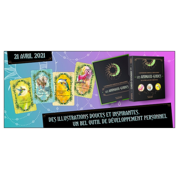 Les Animaux guides - Coffret - Le livre et le jeu original