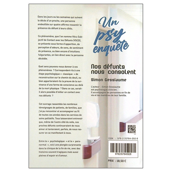 Nos défunts nous consolent - Un psy enquête