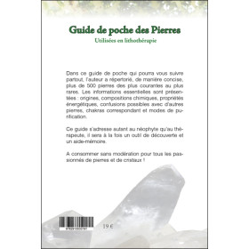 Guide de poche des Pierres - Utilisées en lithothérapie