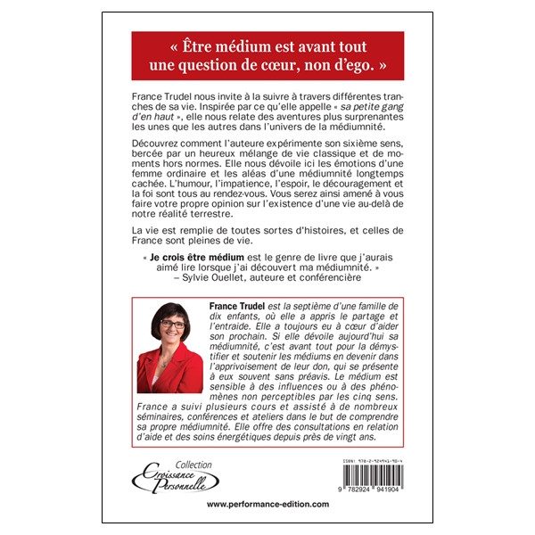 Je crois être médium - Est-ce une maladie ? Quels en sont les symptômes ? Que fait-on avec cela... docteur ?