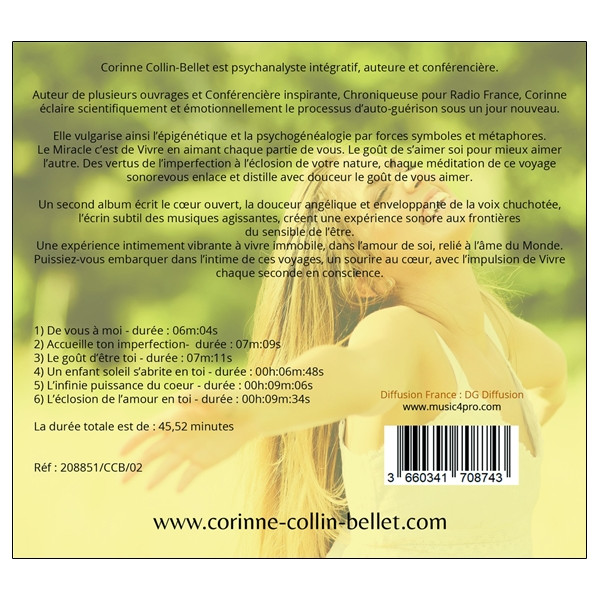 S'aimer jour après jour - Voyages méditatifs à vibrer - CD