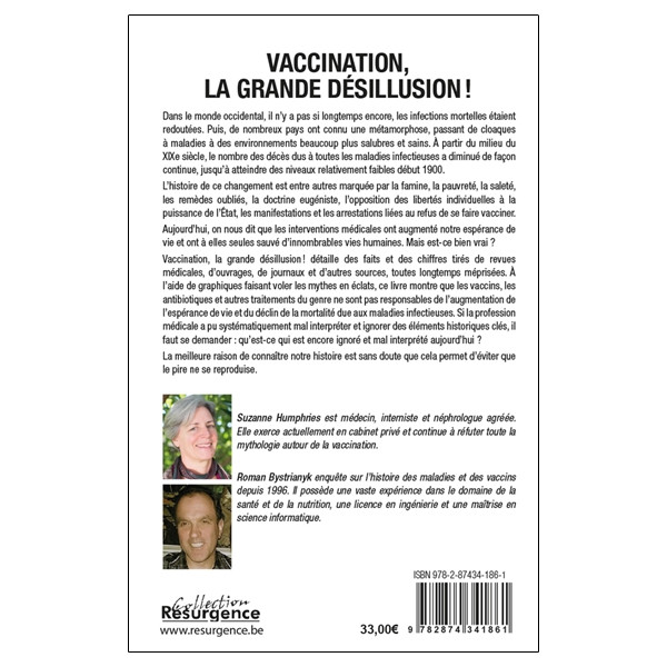 Vaccination, la grande désillusion ! Maladies infectieuses, épidémies et vaccins : la réalité des chiffres officiels