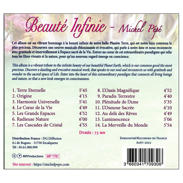 Beauté infinie - CD