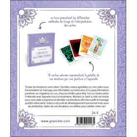 L'Oracle des émotions - Le livre + 45 cartes - Coffret