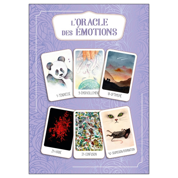 L'Oracle des émotions - Le livre + 45 cartes - Coffret