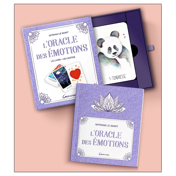 L'Oracle des émotions - Le livre + 45 cartes - Coffret