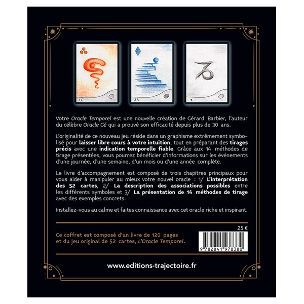 L'Oracle Temporel - Le livre & le jeu original - Coffret