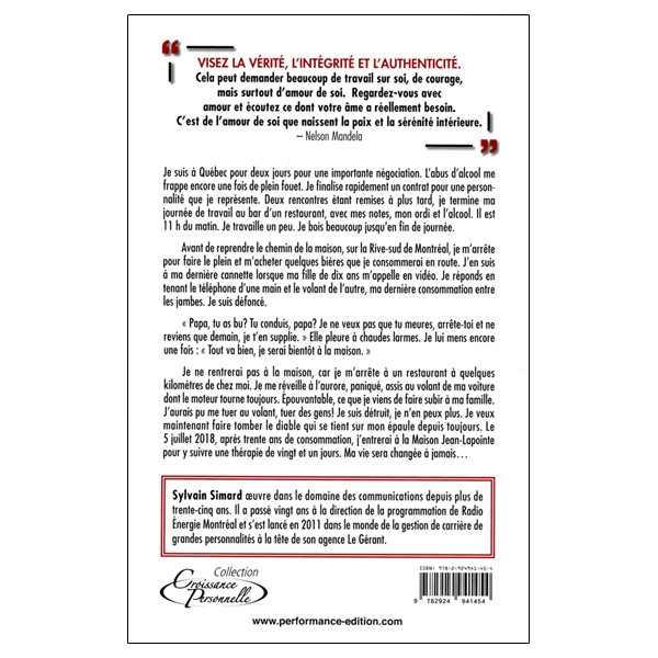 Le diable sur mon épaule - Les ravages de l'alcoolisme
