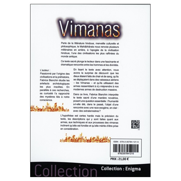 Vimanas - L'incroyable technologie des dieux