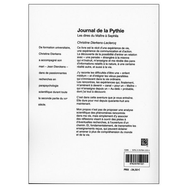 Journal de la Pythie - Les dires du Maître à Sephila