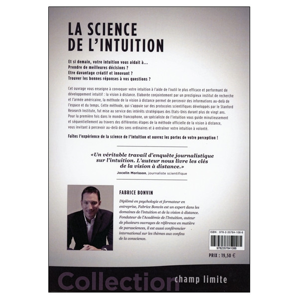 La science de l'Intuition - Guide pratique de vision à distance