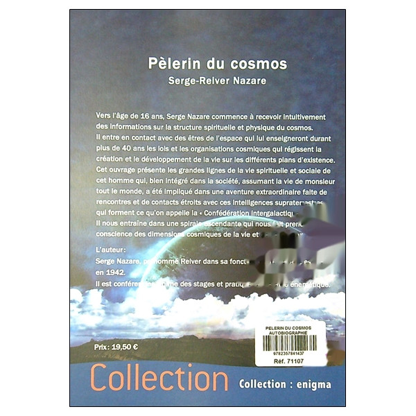 Pèlerin du cosmos - Autobiographie