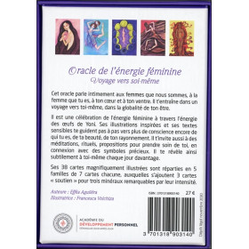 Oracle de l'énergie féminine - Voyage vers soi-même - Coffret