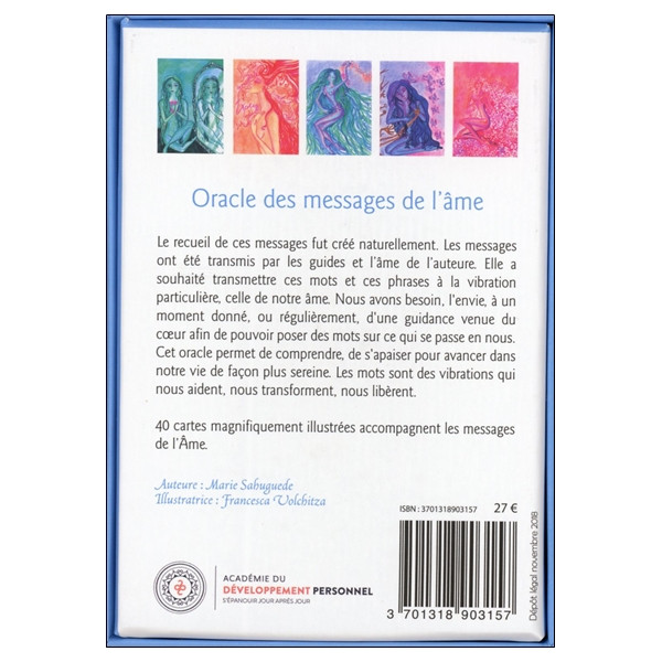 Oracle des messages de l'âme - Coffret