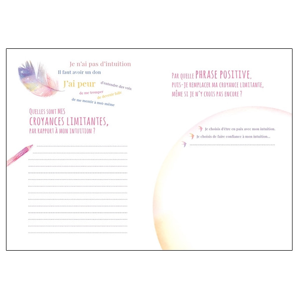 Carnet d'intuition - Dialoguer avec son âme jour après jour