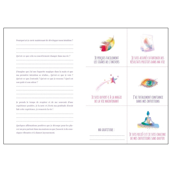 Carnet d'intuition - Dialoguer avec son âme jour après jour