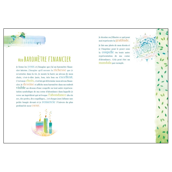 Carnet de gratitude - Vibrer et créer ses journées dans le flow