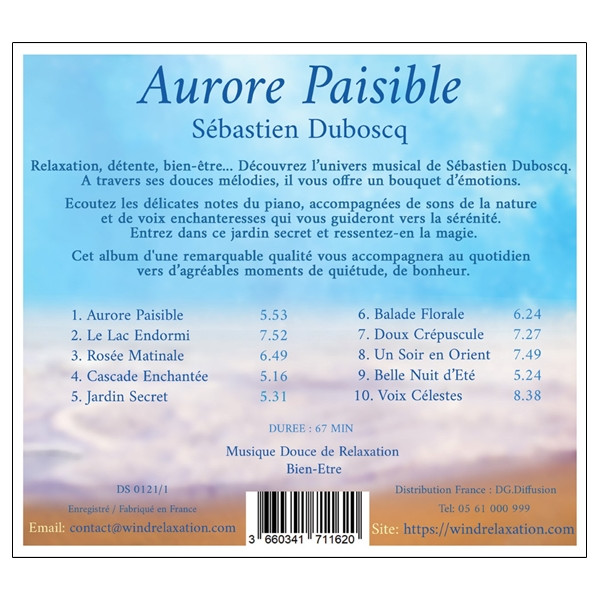 Aurore paisible - CD