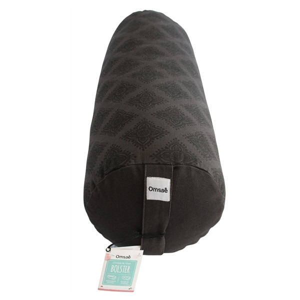 Bolster de Yoga Noir en Kapok