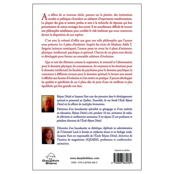 Les 4 plans d'évolution - Physique - Intellectuel - Psychique - Spirituel