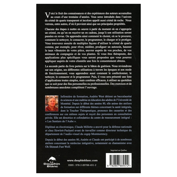 Le cristal de quartz et la baguette thérapeutique - Outils de santé et de guérison
