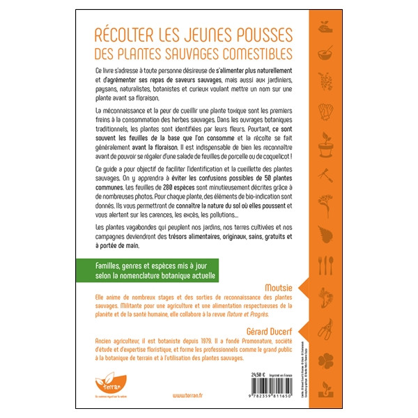 Récolter les jeunes pousses des plantes sauvages comestibles - En toute confiance, sans risque de confusion !