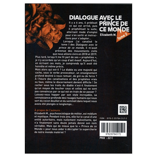 Dialogue avec le Prince de ce monde Tome 2 - Les clefs de l'éveil par le plus provocant des Anges