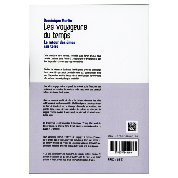 Les voyageurs du temps - Le retour des âmes sur terre