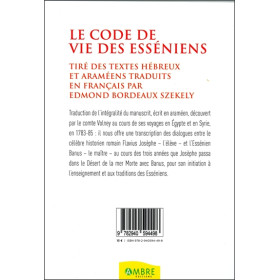 Le code de vie des esséniens - Dialogues entre Flavius Josèphe et l'essénien Banus