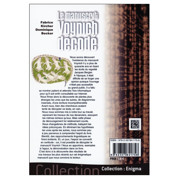 Le manuscrit Voynich décodé