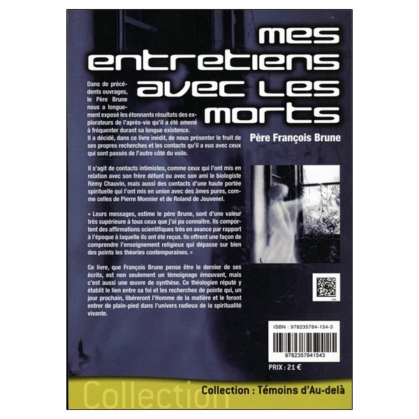 Mes entretiens avec les morts