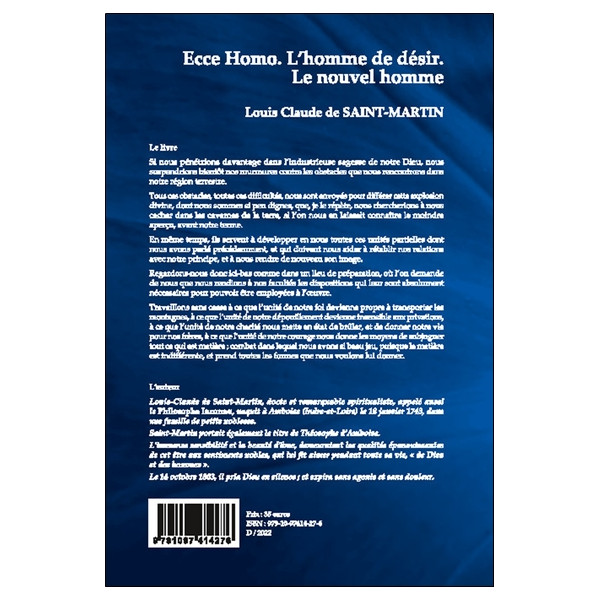 Ecce Homo - L'Homme de désir - Le nouvel Homme