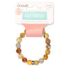 Bracelet Agate Crazy Lace Perles rondes 10 mm