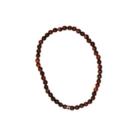 Bracelet Oeil de Taureau Perles rondes 4 mm