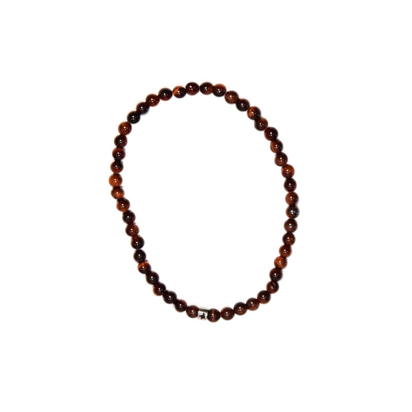 Bracelet Oeil de Taureau Perles rondes 4 mm