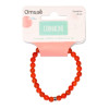 Bracelet Cornaline Perles rondes 6 mm