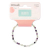 Bracelet Fluorite Perles rondes 4 mm