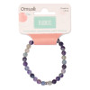 Bracelet Fluorite Perles rondes 6 mm