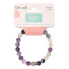 Bracelet Fluorite Perles Rondes 8 mm
